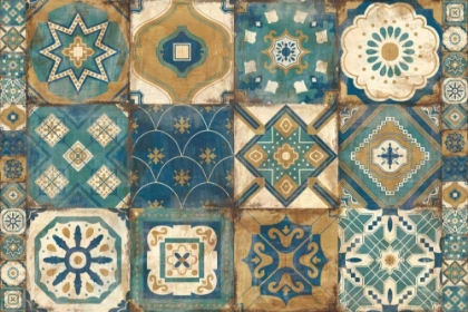 Picture of MOROCCAN TILES BLUE