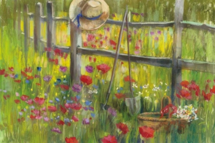 Picture of GARDENING BY THE FENCE
