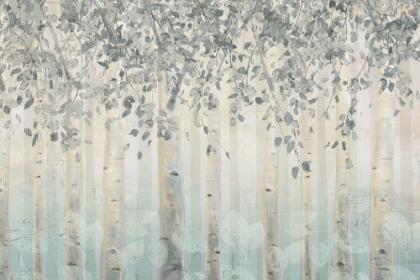 Picture of SILVER AND GRAY DREAM FOREST I