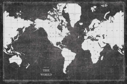 Picture of BLUEPRINT WORLD MAP