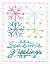 Picture of MERRY CHRISTMASTIME SNOW FLAKE BRIGHT