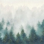 Picture of MISTY FOREST BLUSH SQ