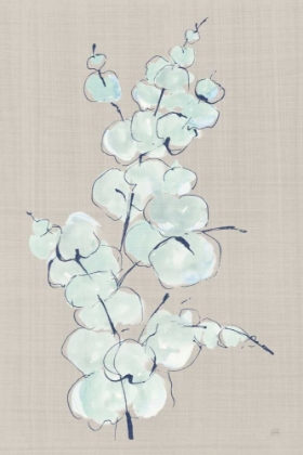 Picture of EUCALYPTUS BRANCH IV BLUE GRAY