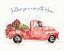 Picture of AMERICANA MOOD VIII RED TRUCK BLUE