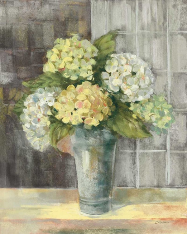 Picture of YELLOW HYDRANGEA GRAY