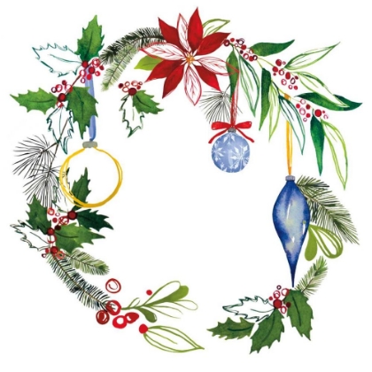 Picture of CHRISTMAS WREATH V