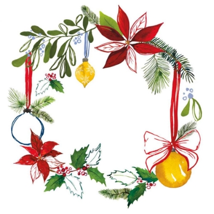 Picture of CHRISTMAS WREATH VII