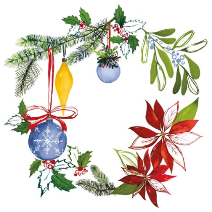 Picture of CHRISTMAS WREATH VI