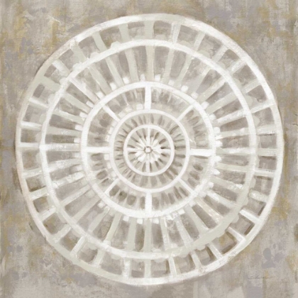 Picture of NEUTRAL TEXTURED MEDALLION LIGHT