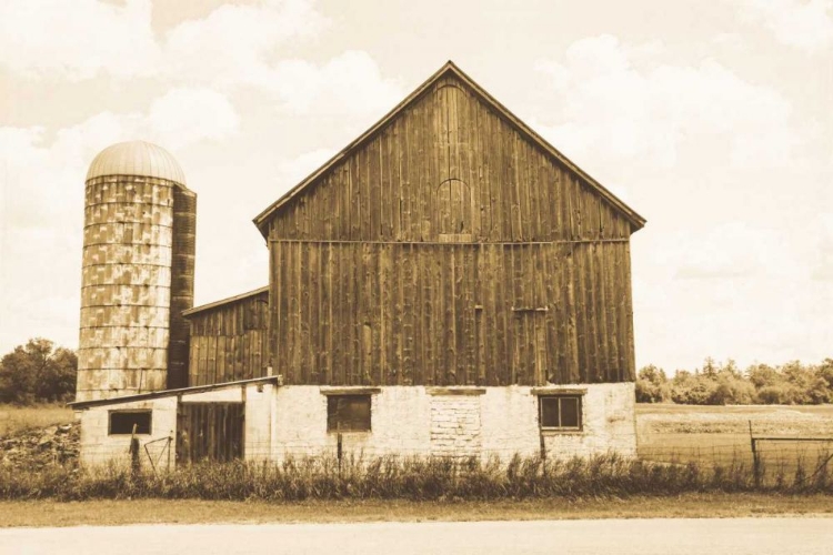 Picture of WEATHERED III SEPIA