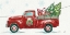 Picture of CHRISTMAS IN THE COUNTRY IV - WREATH TRUCK CROP