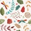 Picture of WHIMSICAL WOODLAND PATTERN IV