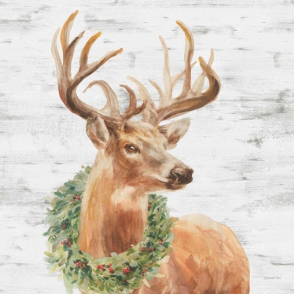 Picture of WOODLAND HOLIDAYS STAG GRAY
