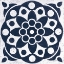 Picture of BLUE AND WHITE TILE II