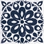 Picture of BLUE AND WHITE TILE III