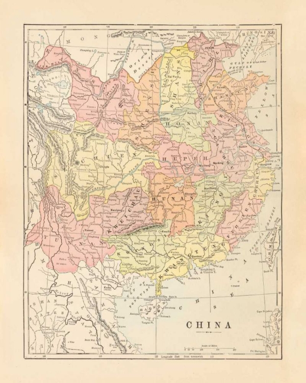 Picture of MAP OF CHINA