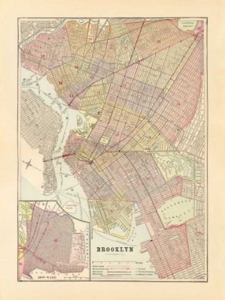 Picture of MAP OF BROOKLYN