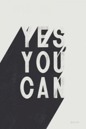 Picture of YES YOU CAN BW