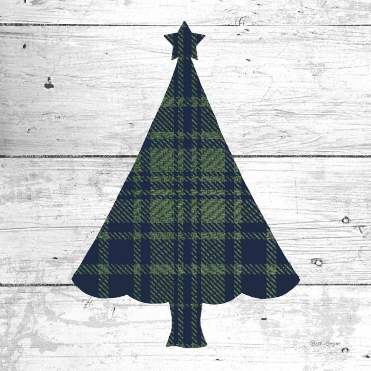 Picture of NORDIC HOLIDAY XVI PLAID NAVY GREEN