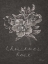 Picture of BLACK AND WHITE CHALKBOARD CHRISTMAS III
