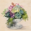 Picture of FESTIVE SUCCULENTS II