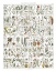Picture of FLORA CHART II WHITE