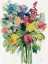 Picture of EARTHY COLORS BOUQUET II WHITE