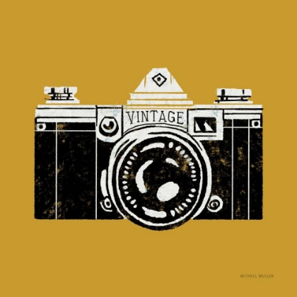 Picture of VINTAGE CAMERA YELLOW