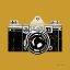 Picture of VINTAGE CAMERA YELLOW