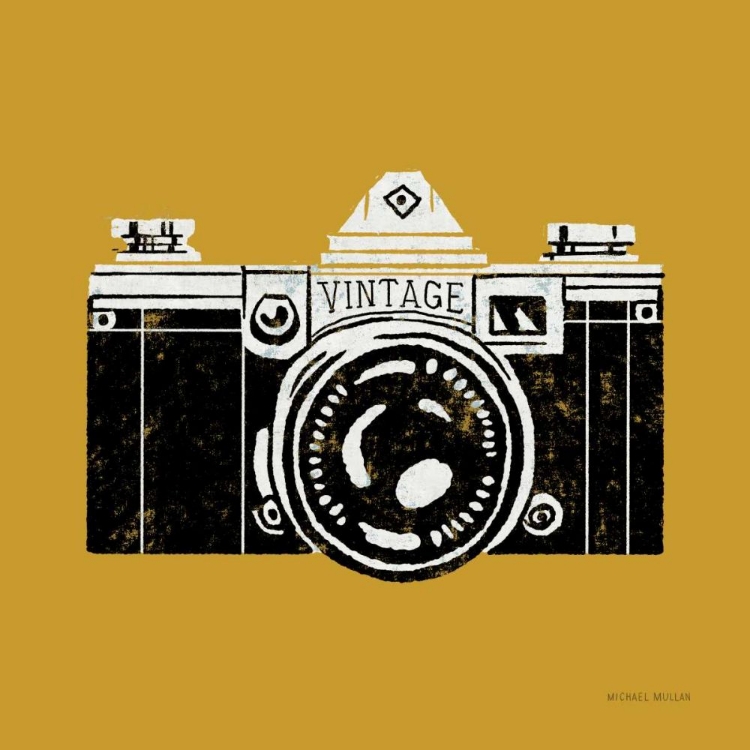 Picture of VINTAGE CAMERA YELLOW