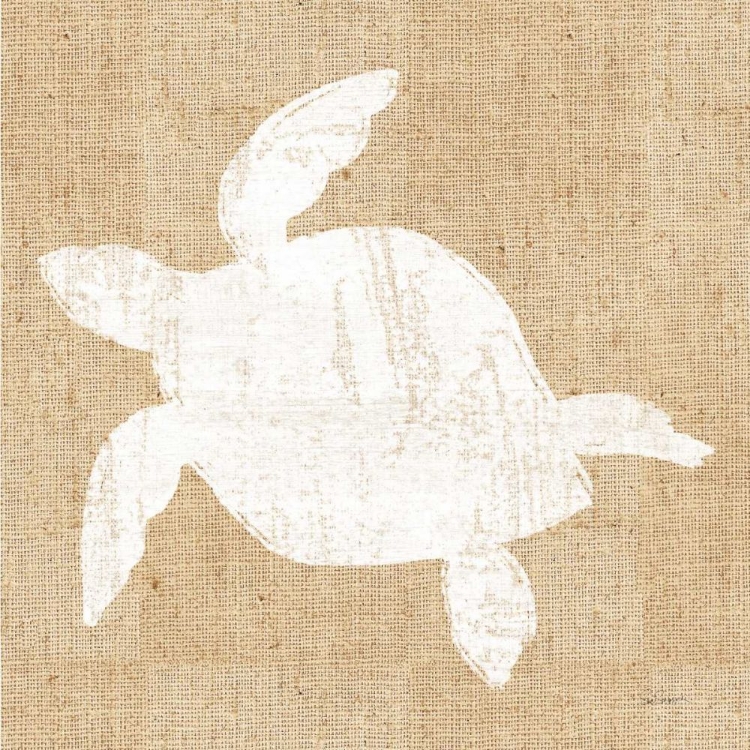 Picture of DRIFTWOOD COAST III WHITE BURLAP