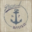 Picture of FLOURSACK NAUTICAL IX BURLAP