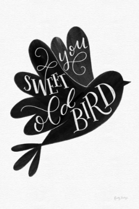 Picture of SWEET OLD BIRD BW