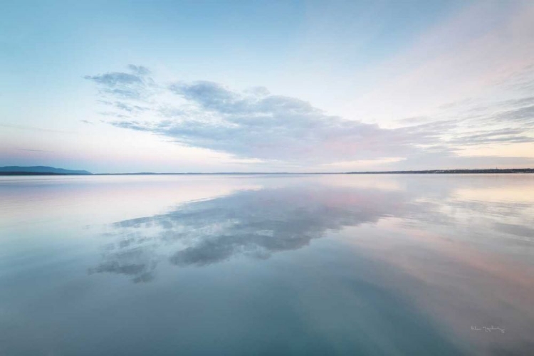 Picture of BELLINGHAM BAY CLOUDS REFLECTION I