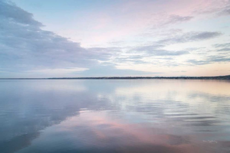 Picture of BELLINGHAM BAY CLOUDS REFLECTION II