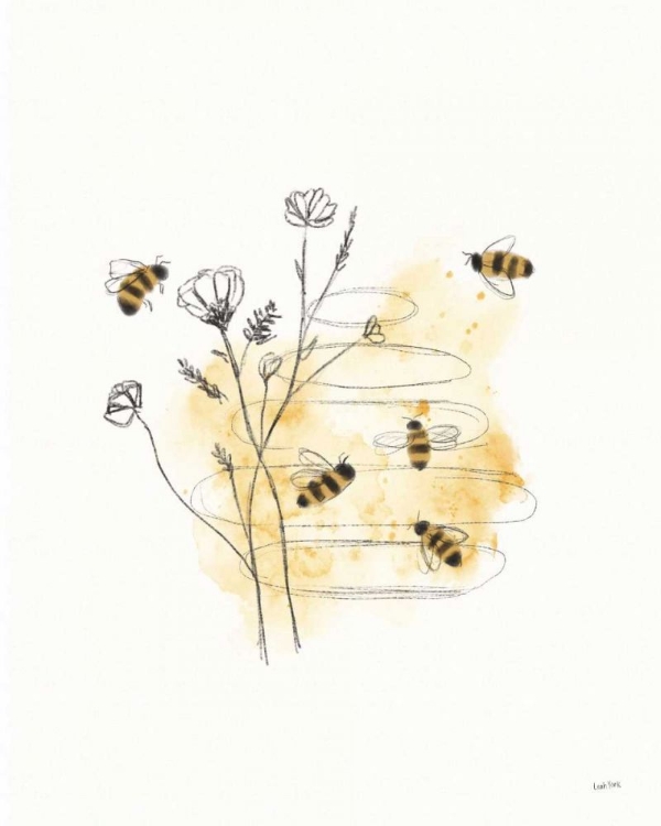 Picture of BEES AND BOTANICALS I