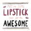 Picture of AWESOME LIPSTICK BLACK