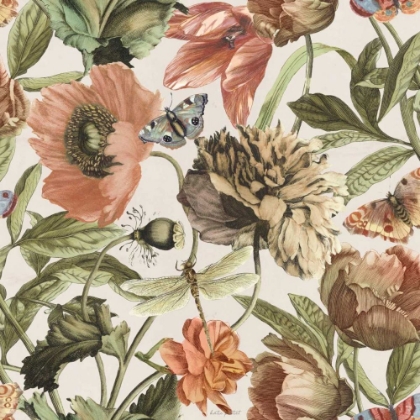 Picture of ANTIQUARIAN BLOOMS PATTERN IA
