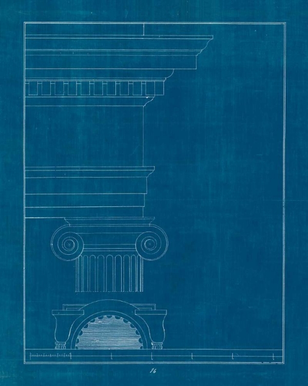 Picture of ARCHITECTURAL COLUMNS I BLUEPRINT