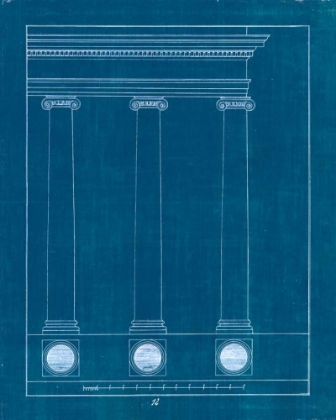 Picture of ARCHITECTURAL COLUMNS III BLUEPRINT