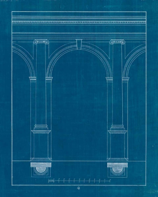 Picture of ARCHITECTURAL COLUMNS IV BLUEPRINT