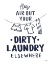 Picture of BATHROOM ETIQUETTE I NAVY