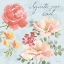 Picture of FLORAL FOCUS III BLUE