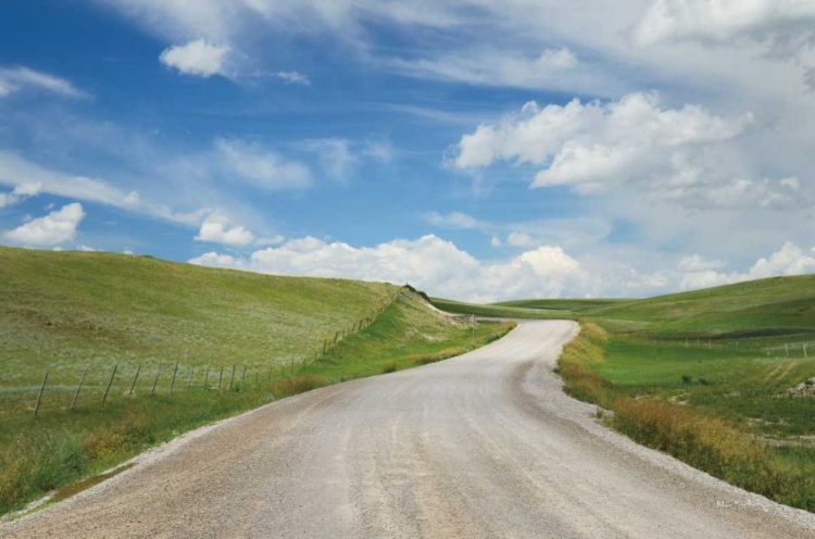 Picture of GRAVEL ROAD NEAR CHOTEAU MONTANA I