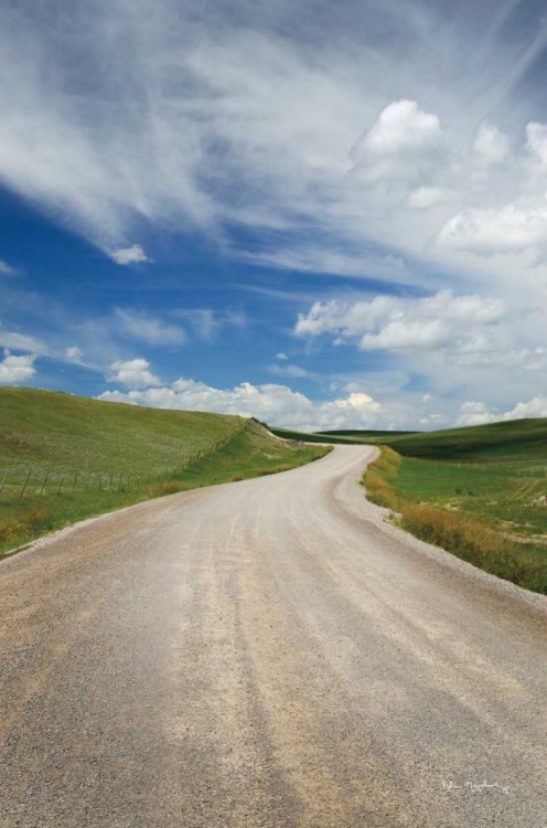 Picture of GRAVEL ROAD NEAR CHOTEAU MONTANA II