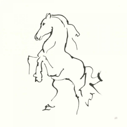Picture of LINE HORSE I