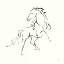 Picture of LINE HORSE IV