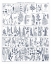 Picture of FERN CHART ON WHITE NAVY