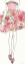 Picture of FLORAL FASHION SHOULDERS I PINK