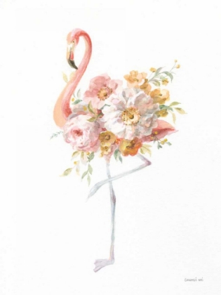 Picture of FLORAL FLAMINGO II